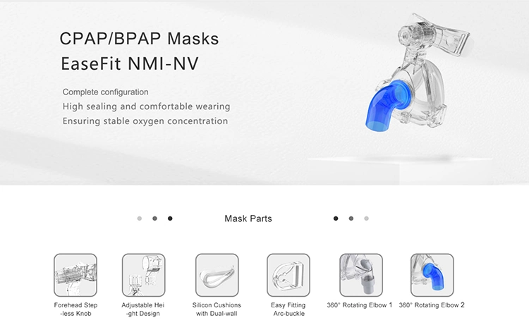 China Factory Price CPAP Nasal Mask/Sleep Apnea Mask/CPAP Full Face Mask or Sleep&Snore People