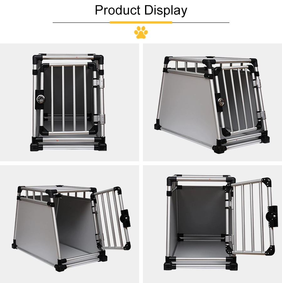 Large Single Folding XL Cages Car Travel Accessories Stainless Steel T