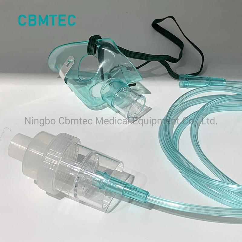 Breathing Full Face Mask for Sleep Medical Single Use Medical Nebulizer PVC Transparent Oxygen Mask